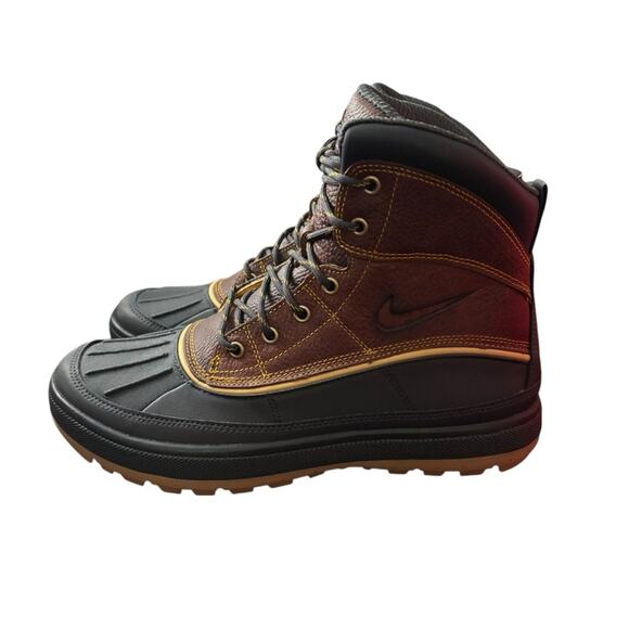 Nike Men’s Woodside 2 High ACG Dark Gold Leaf Boots Size 8.